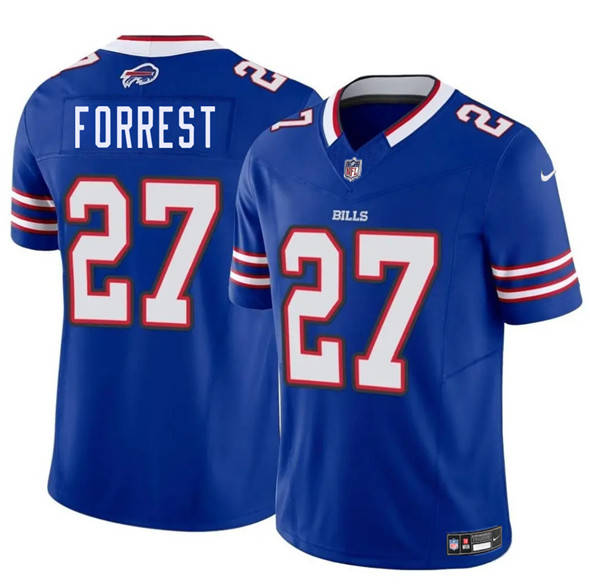 Men's Buffalo Bills #27 Darrick Forrest Blue 2025 F U S E  Vapor Untouchable Limited Football Stitched Jersey