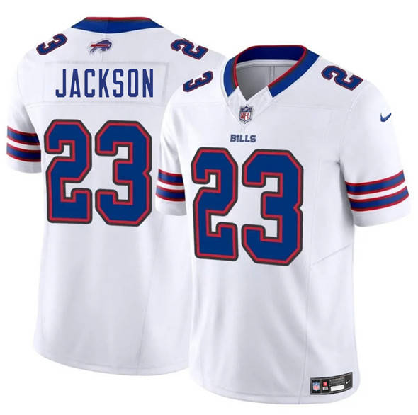 Men's Buffalo Bills #23 Dane Jackson White 2025 F U S E  Vapor Untouchable Limited Football Stitched Jersey